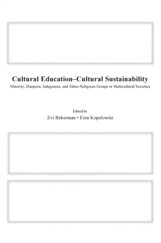 Cultural Education - Cultural Sustainability