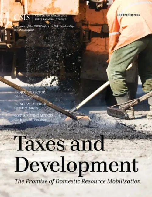 Taxes and Development - Savoy, Conor M.