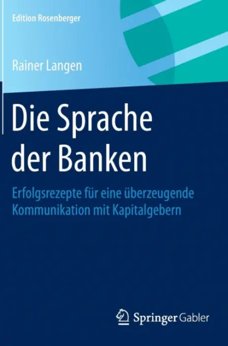 Die Sprache der Banken - Langen, Rainer