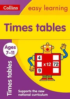 Times Tables Ages 7-11 - Collins Easy Learning