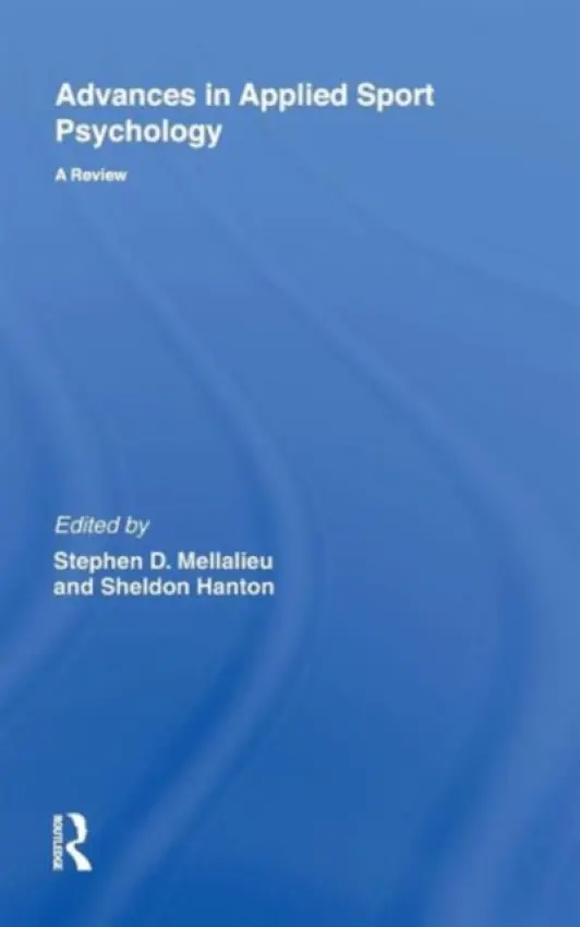 Advances in Applied Sport Psychology