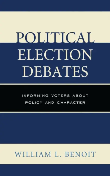 Political Election Debates - Benoit, William  L.