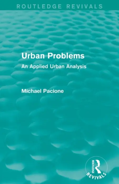 Urban Problems (Routledge Revivals) - Pacione, Michael (University of Strathclyde, Scotland, U.K.)