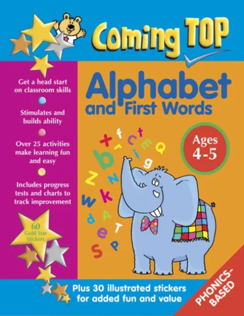 Coming Top: Alphabet and First Words - Ages 4 - 5 - Somerville Louisa   a  Williams Jean