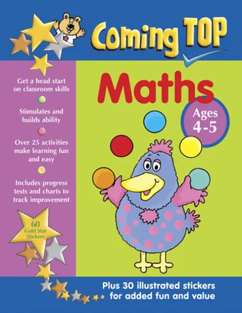 Coming Top: Maths - Ages 4 - 5 - Jill Jones