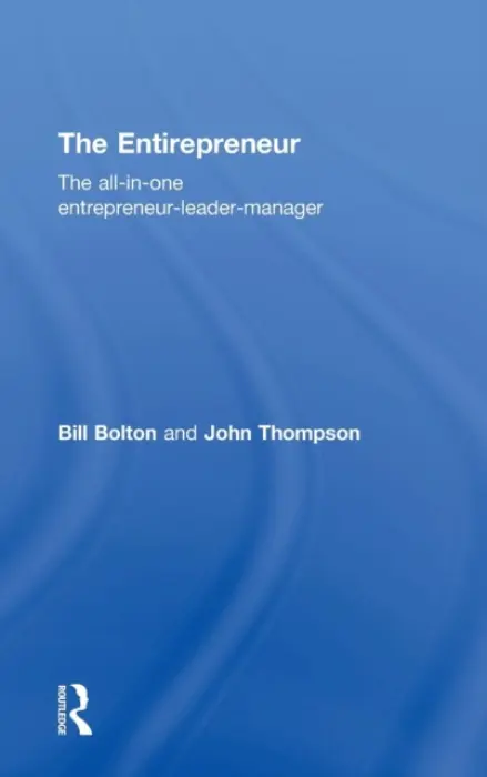 Entirepreneur - Bolton, Bill a Thompson, John (University of Huddersfield, UK)