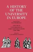History of the University in Europe: Volume 2, Universities in Early Modern Europe (1500-1800)