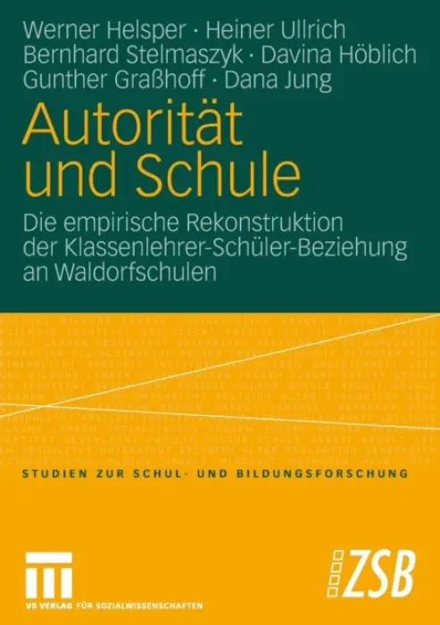 Autoritat und Schule - Helsper, Werner a Ullrich, Heiner a Stelmaszyk, Bernhard a Hoblich, Davina a GraĂźhoff, Gunther a Jung, Dana