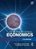 International Economics - Eicher, Theo (University of Washington, USA) a Mutti, John H. (Grinnell College, USA) a Turnovsky, Michelle H. (University of Washington, USA)