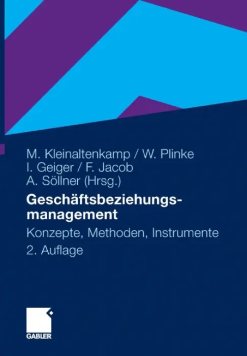 Geschaftsbeziehungsmanagement