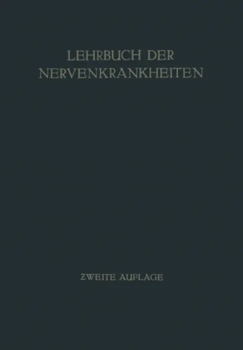 Lehrbuch der Nervenkrankheiten - Curschmann, Hans a Kramer, Franz