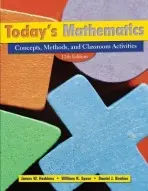 Today's Mathematics, (Shrinkwrapped with CD inside envelop inside front cover of Text) - Heddens, James W. (Emeritus, Kent State University) a Speer, William R. (University of Nevada, Las Vegas) a Brahier, Daniel J. (Bowling Green State University)
