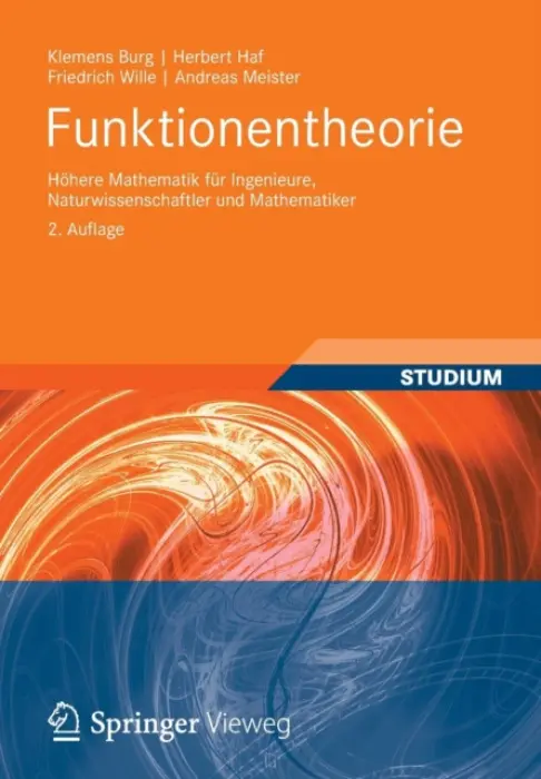 Funktionentheorie - Burg, Klemens a Haf, Herbert a Wille, Friedrich a Meister, Andreas