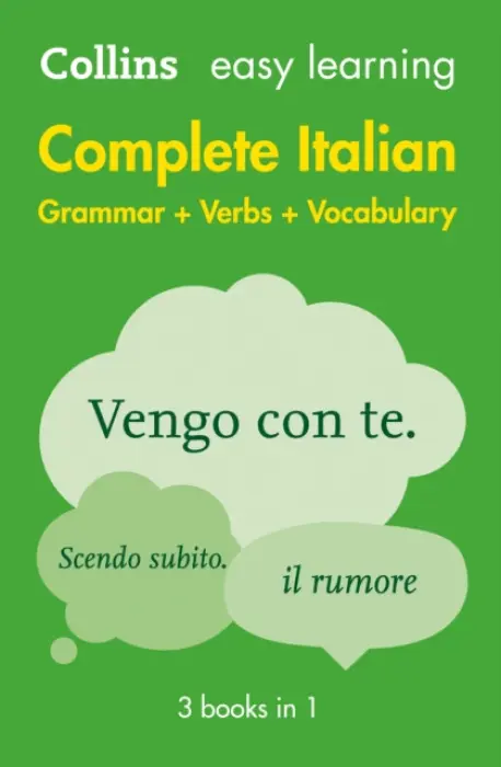 Easy Learning Italian Complete Grammar, Verbs and Vocabulary (3 books in 1) - Collins Dictionaries