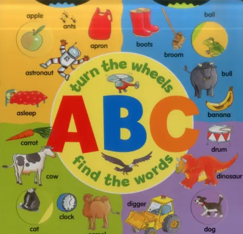 Abc: Turn the Wheels - Find the Words - Jan Lewis