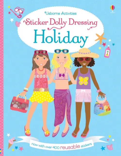 Sticker Dolly Dressing Holiday - Bowman, Lucy