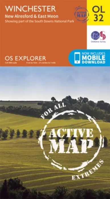 Winchester, New Alresford & East Meon - Ordnance Survey