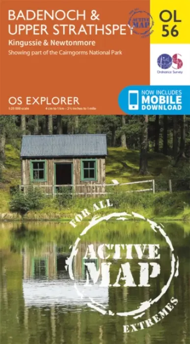Badenoch & Upper Strathspey, Kingussie & Newtonmore - Ordnance Survey