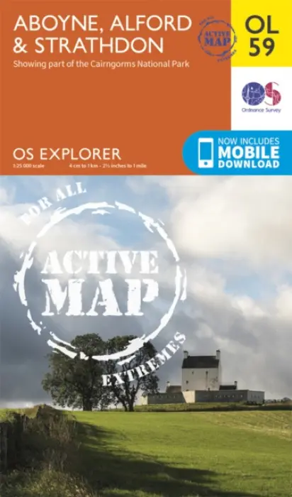 Aboyne, Alford & Strathdon - Ordnance Survey