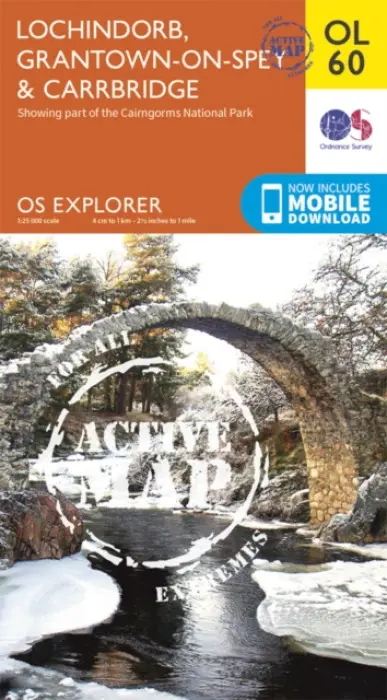 Lochindorb, Grantown-on-Spey & Carrbridge - Ordnance Survey