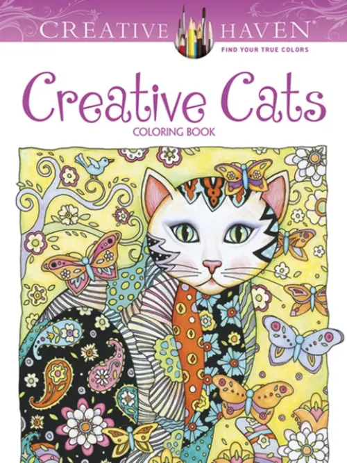Creative Haven Creative Cats Coloring Book - Sarnat, Marjorie