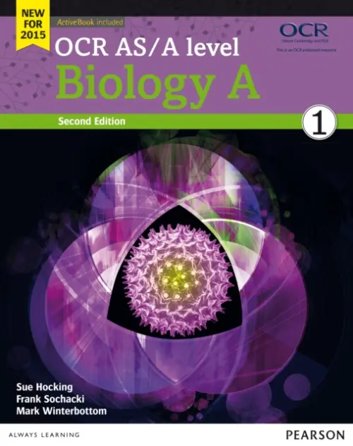 OCR AS/A level Biology A Student Book 1 + ActiveBook - Hocking, Sue a Sochacki, Frank a Winterbottom, Mark