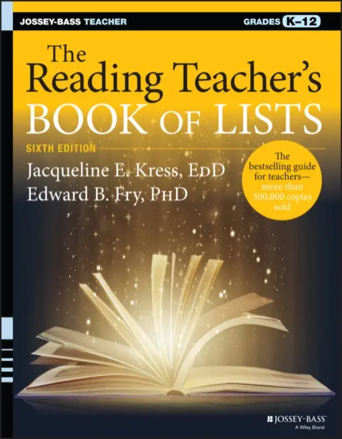 Reading Teacher's Book of Lists - Kress, Jacqueline E. (New York Institute of Technology) a Fry, Edward B.
