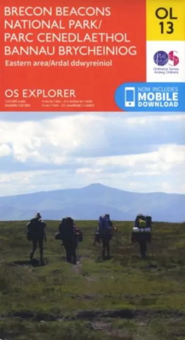 Brecon Beacons National Park / Parc Cenedlaethol Bannau Brycheiniog - Eastern Area / Ardal Ddwyreiniol - Ordnance Survey
