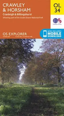 Crawley & Horsham, Cranleigh & Billingshurst - Ordnance Survey