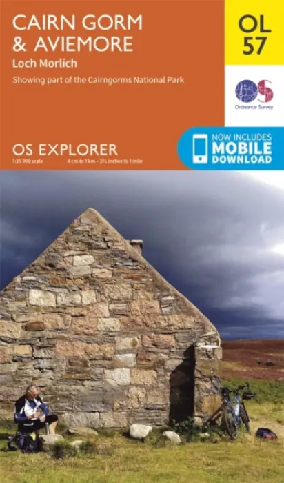 Cairn Gorm & Aviemore, Loch Morlich - Ordnance Survey