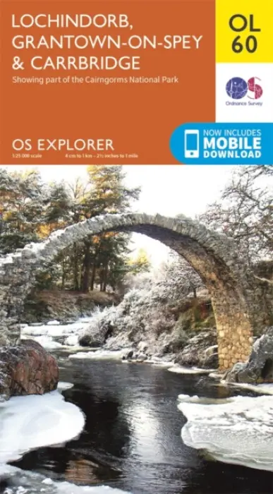 Lochindorb, Grantown-on-Spey & Carrbridge - Ordnance Survey