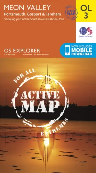 Meon Valley, Portsmouth, Gosport & Fareham - Ordnance Survey