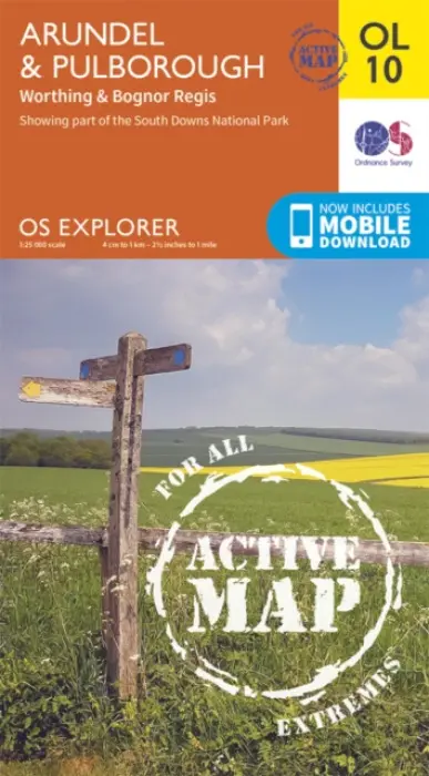 Arundel & Pulborough, Worthing & Bognor Regis - Ordnance Survey