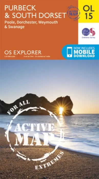 Purbeck & South Dorset, Poole, Dorchester, Weymouth & Swanage - Ordnance Survey