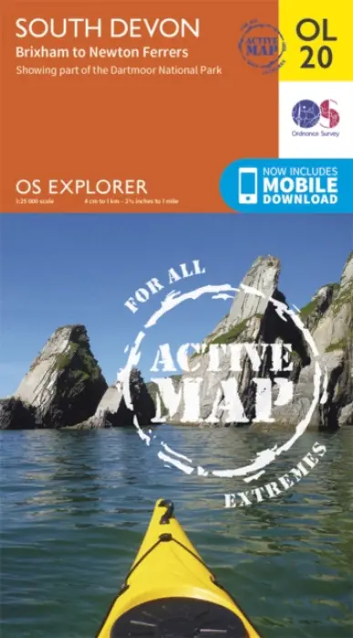 South Devon, Brixham to Newton Ferrers - Ordnance Survey