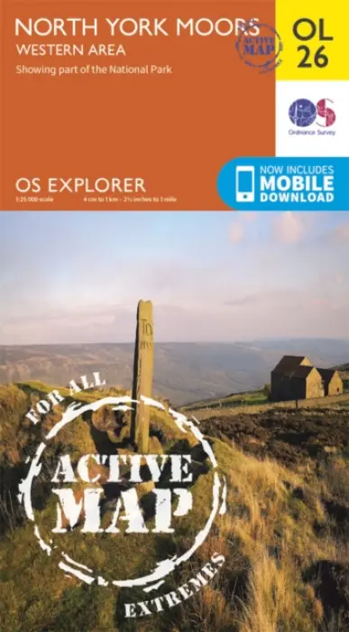 North York Moors - Western Area - Ordnance Survey