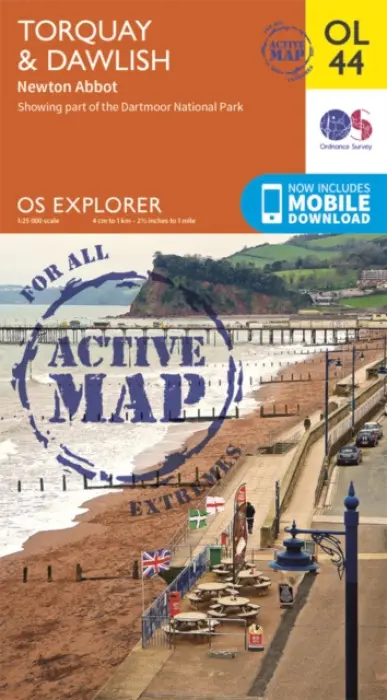 Torquay & Dawlish, Newton Abbot - Ordnance Survey