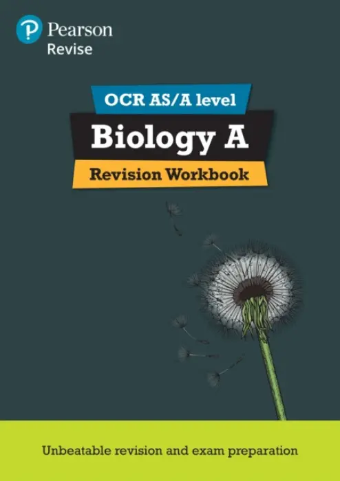 Pearson REVISE OCR AS/A Level Biology Revision Workbook - for 2026, 2027 exams - Parker, Kayan a Pearson, Colin a Harding-Smith, Rebekka