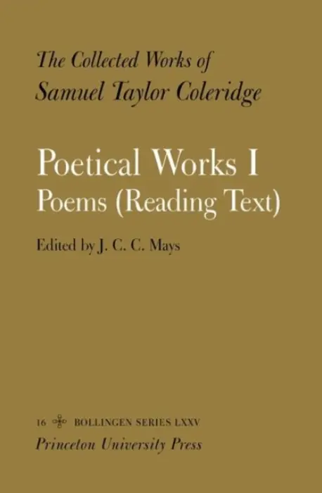Collected Works of Samuel Taylor Coleridge, Vol. 16, Part 1 - Coleridge, Samuel Taylor