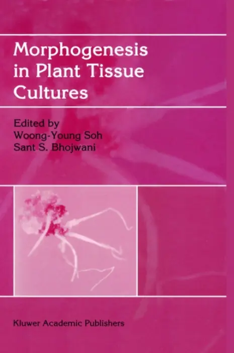 Morphogenesis in Plant Tissue Cultures