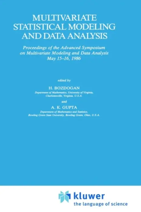Multivariate Statistical Modeling and Data Analysis