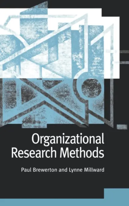 Organizational Research Methods - Brewerton, Paul M a Millward, Lynne