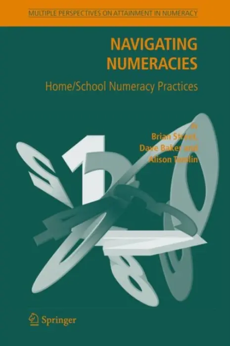 Navigating Numeracies - Street, Brian V. a Baker, Dave a Tomlin, Alison
