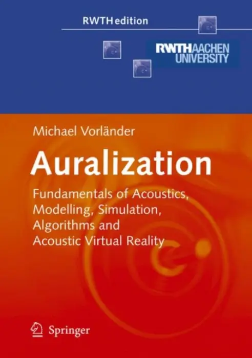 Auralization - Vorlander, Michael