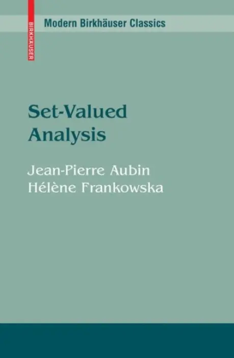Set-Valued Analysis - Aubin, Jean-Pierre a Frankowska, Helene