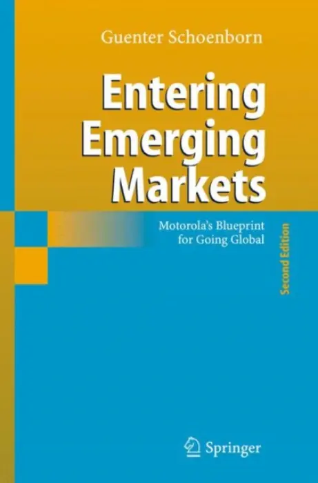 Entering Emerging Markets - Schoenborn, Guenter