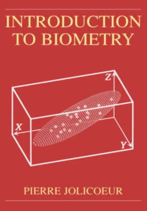 Introduction to Biometry - Jolicoeur, Pierre