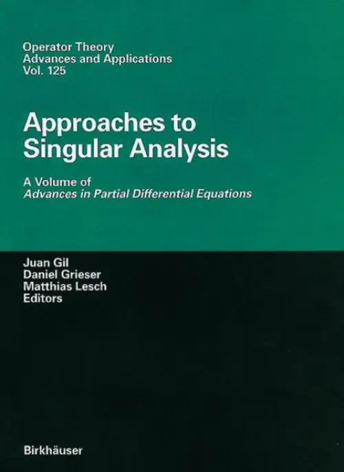 Approaches to Singular Analysis