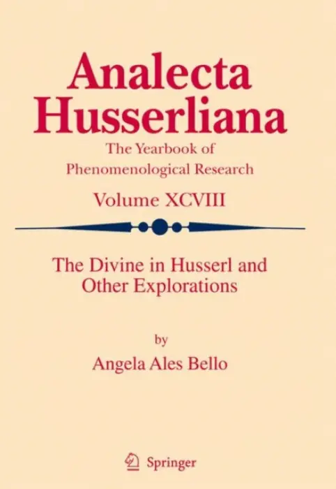 Divine in Husserl and Other Explorations - Ales Bello, Angela