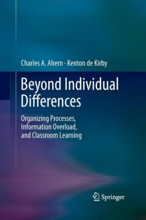 Beyond Individual Differences - Ahern, Charles A. a de Kirby, Kenton